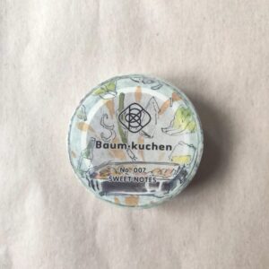 Baum-Kuchen – No.007 – Sweet Notes – BK Original Tape