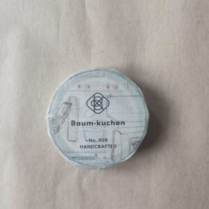 Baum-Kuchen – No.008 – Handcrafted – BK Original Tape
