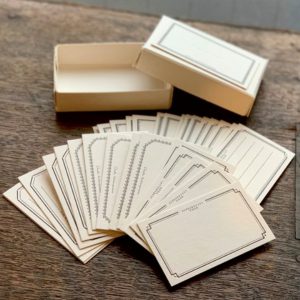 OEDA Letterpress – Frame Card Box (Black Or Bronze)