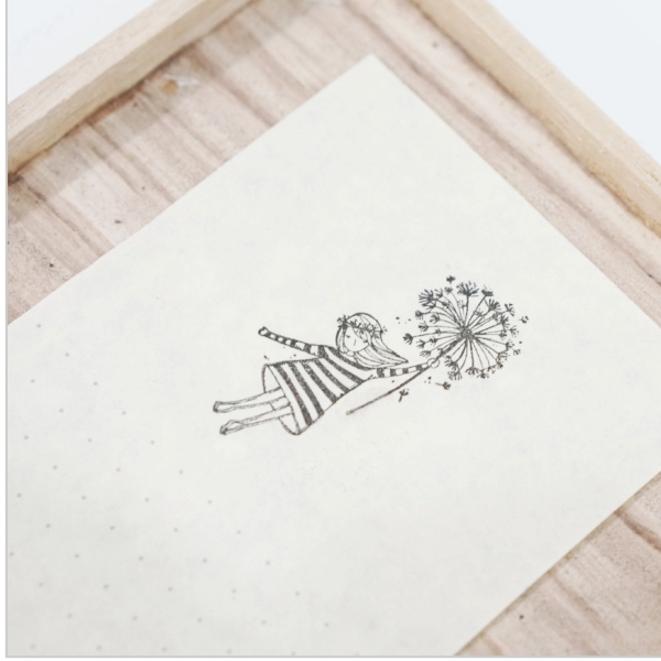 Blackmilk Project Stamp - DANDELION