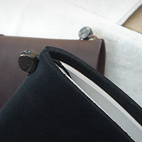 TRC - Traveler's Notebook Regular Size - BLACK - Image 8