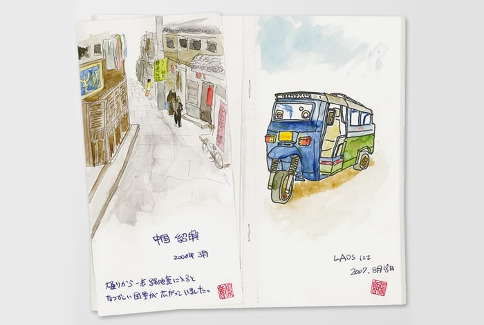 Traveler’s Notebook Regular – 012 – Sketch Paper – TN Refill - Image 2