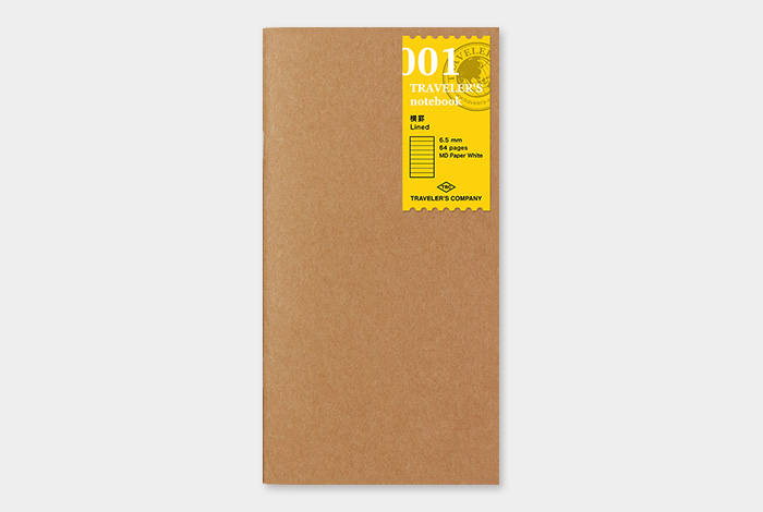 Traveler's Notebook Regular - 001 - Lined - TN Refill - Image 4
