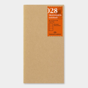 028. Card File Refill TRAVELER’S Notebook