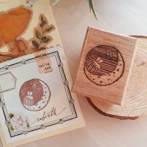 Elsie with Love – Moon Series –  Moon 2 – Stamp