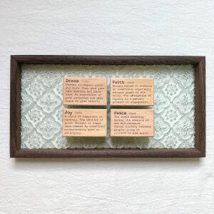Liberty.hk – Dictionary Stamps – Dream, Joy, Peace, Faith