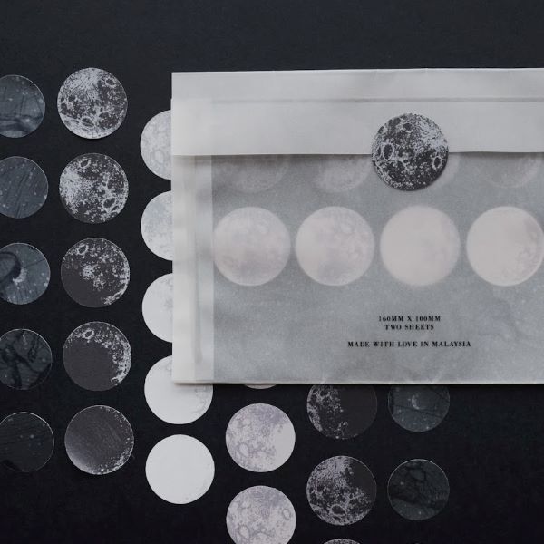 JieYanow Atelier - Phases to Loving You - MOON Stickers