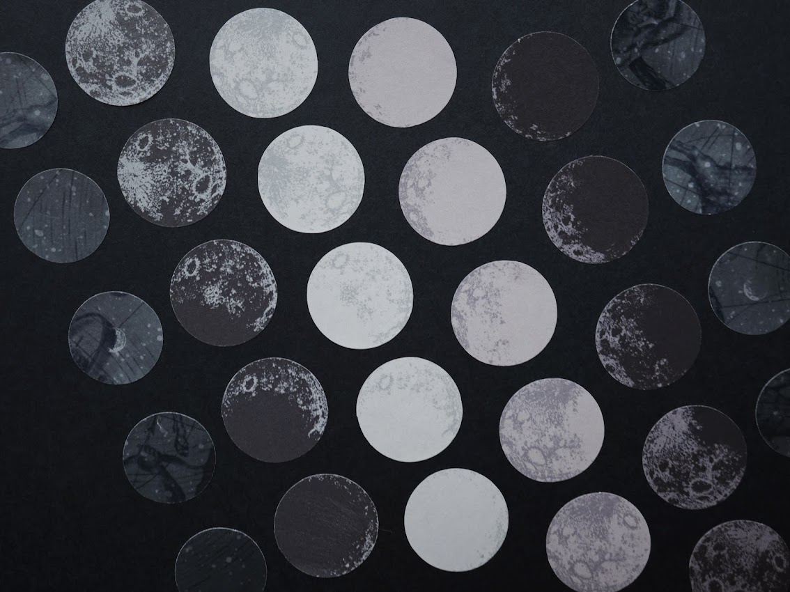 JieYanow Atelier - Phases to Loving You - MOON Stickers - Image 9
