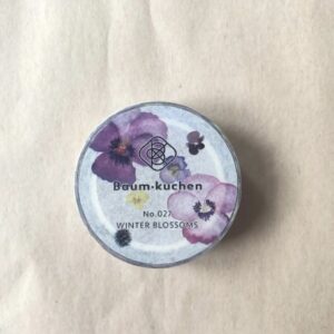 Baum-Kuchen – No.027 – Winter Blossoms – BK Original Tape