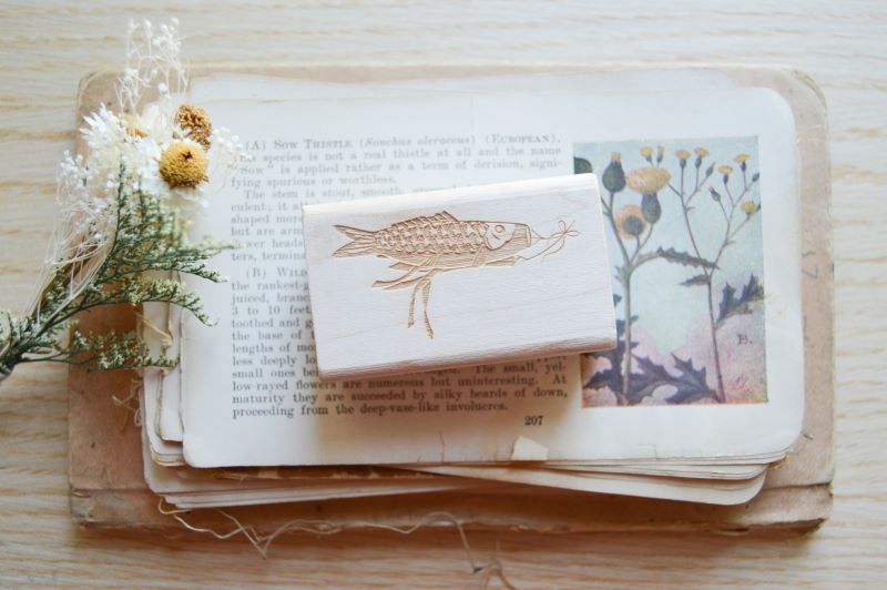 Cafe Analog Exclusive x JessLynn Padilla 5-year Collab - Koinobori Stamp - Image 2