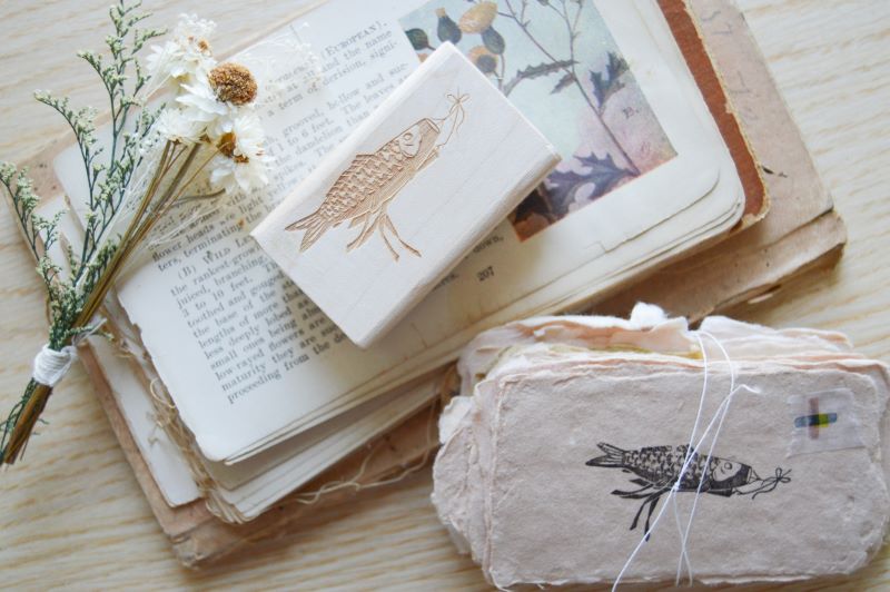 Cafe Analog Exclusive x JessLynn Padilla 5-year Collab - Koinobori Stamp - Image 4