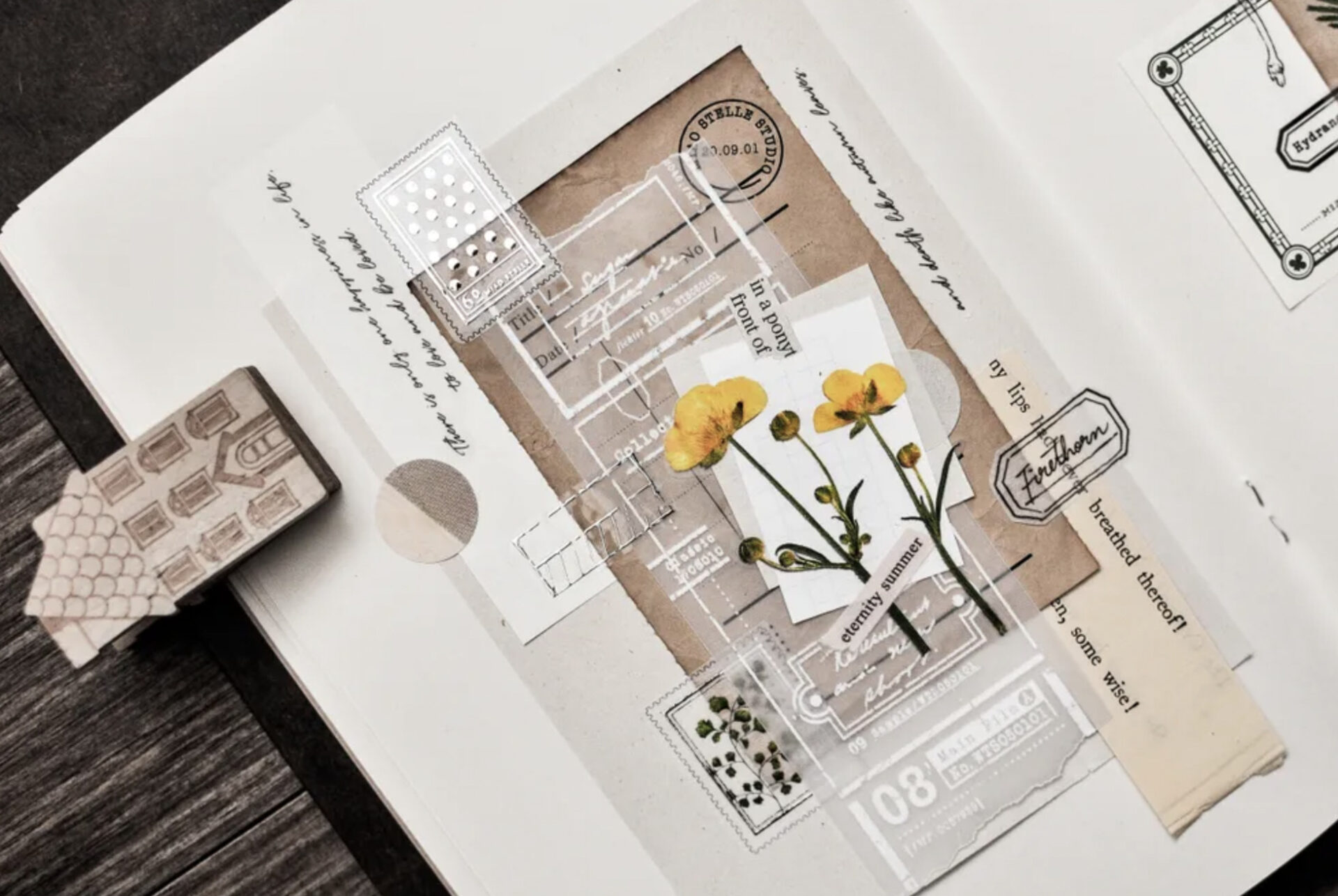 Miao Stelle - Classic Stamp - Gold / Silver - PET Tape