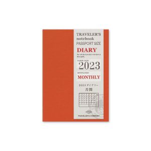 Diaries 2023 – Monthly Refill Passport Size