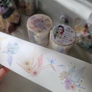 Fairy Maru – Crystal Paper Crane – Washi Tape