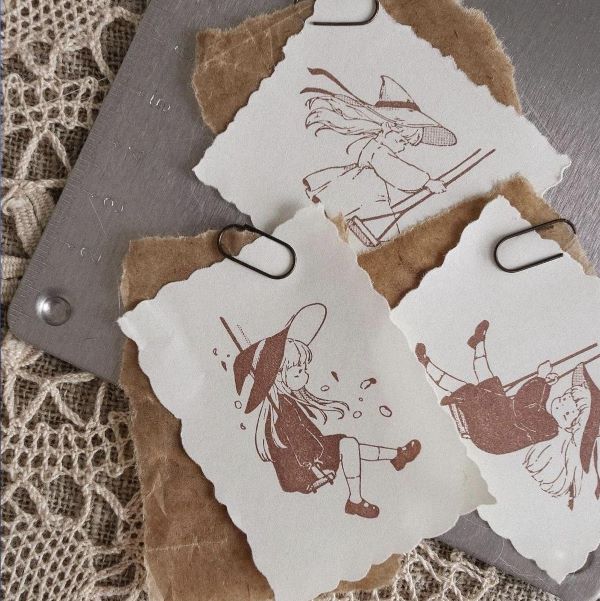 Like Studio - Magic Girls - Stamps
