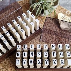 SANBY – Endless Alphabet Stampset – 2 Sizes