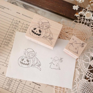 Like Studio – Pumpkin Boy And Ghost Stamps