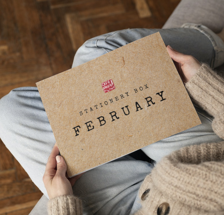 Cafe Analog Stationery Box - February 2026