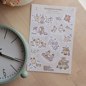 Elsie With Love – It’s Time – Washi Sticker Sheets