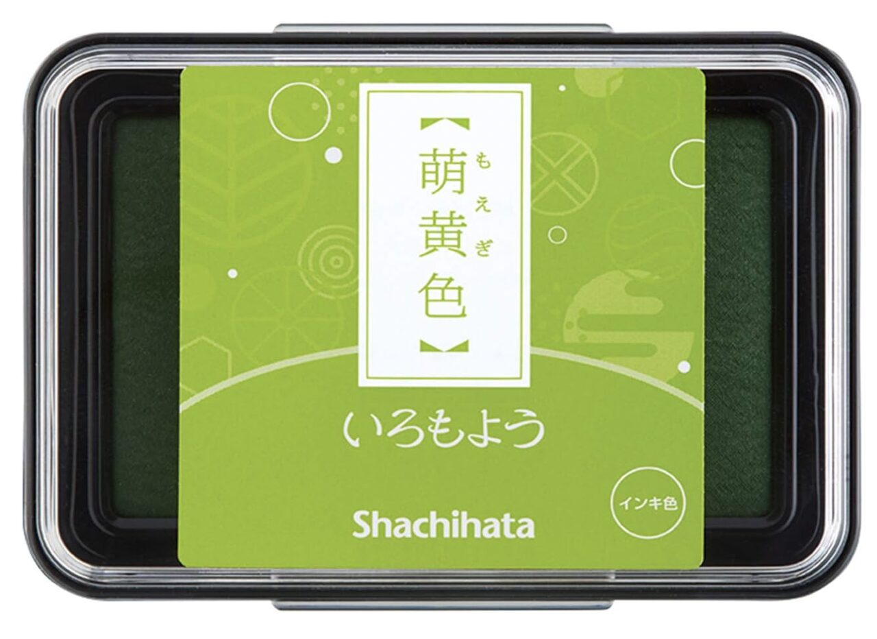Shachihata Iromoyo - Moegi Iro - Yellow Green - HAC-1-YG