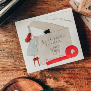 Cozyca x Necktie – LETTER – Memo Pad
