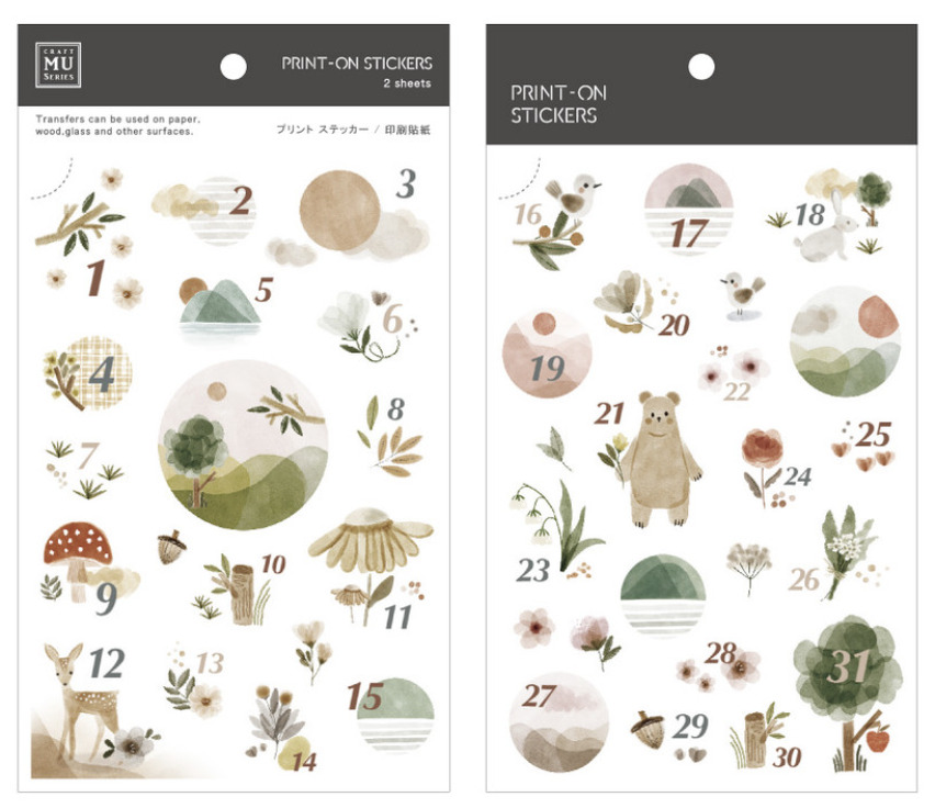 MU - Print On Stickers - 165
