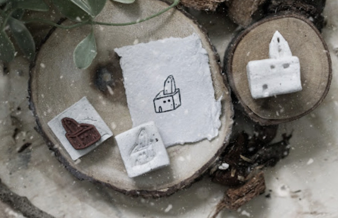 Blackmilk Project - Collectibles - House Clay + Clay Stamp