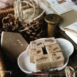Kurukynki - Little Houses - Stamp Set