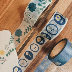Papier Platz – “Blue Spring” Selection – Washi Tape