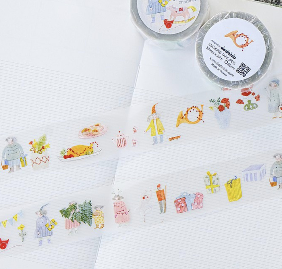 DODOLULU - A Little Bit of Christmas - PET Tape