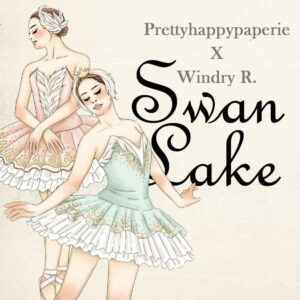 PrettyHappyPaperie X Windry R. – SWAN LAKE – PET Tape