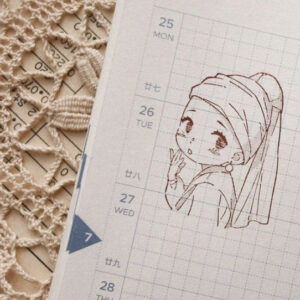 LIKE Studio - Girl With Pearl Earrings - Stamp