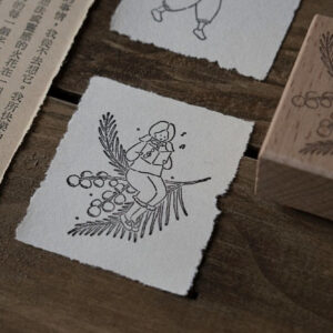 Ivy Snow - Mimosa / Silver Leaf Acacia - Stamp
