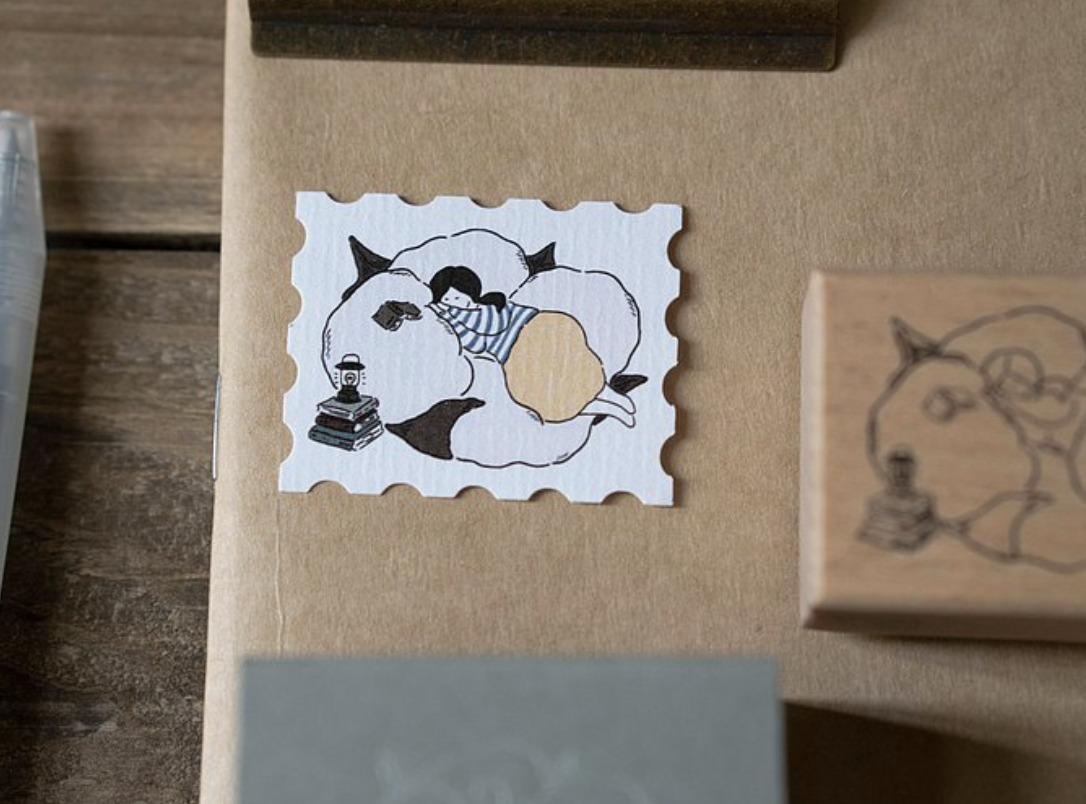 Ivy Snow - Cotton Girl - Stamp