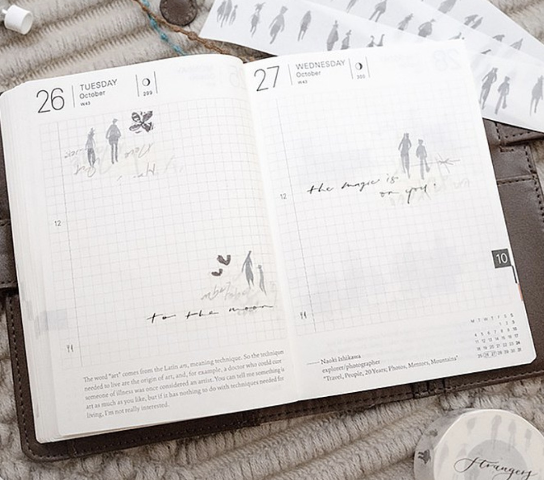 Jr.Journal - Strangers - Japanese Washi Paper