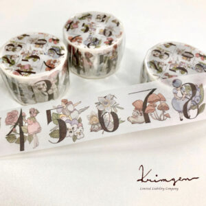 Krimgen – Flowers And Numbers – Washi Tape