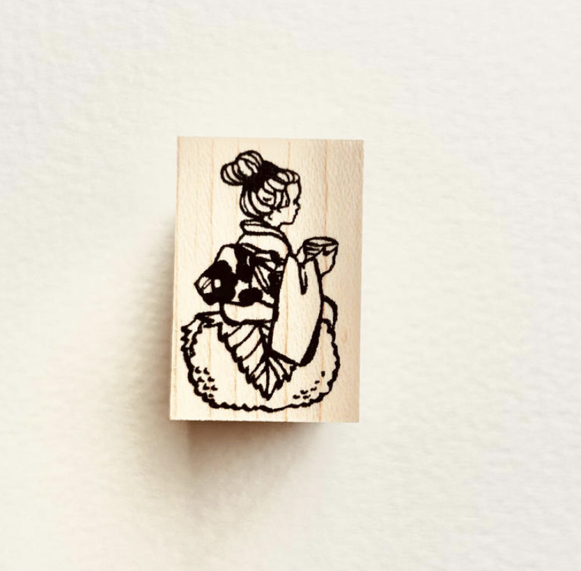 Krimgen - No. 201 - SAKURA MOCHI - Stamp