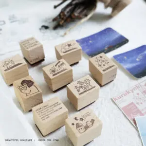 Kurukynki – Beautiful Moment – STARS – Stamp Set