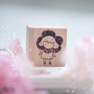 Blackmilk Project – Kami Kami Chop – Flower Girl Headress – Stamp