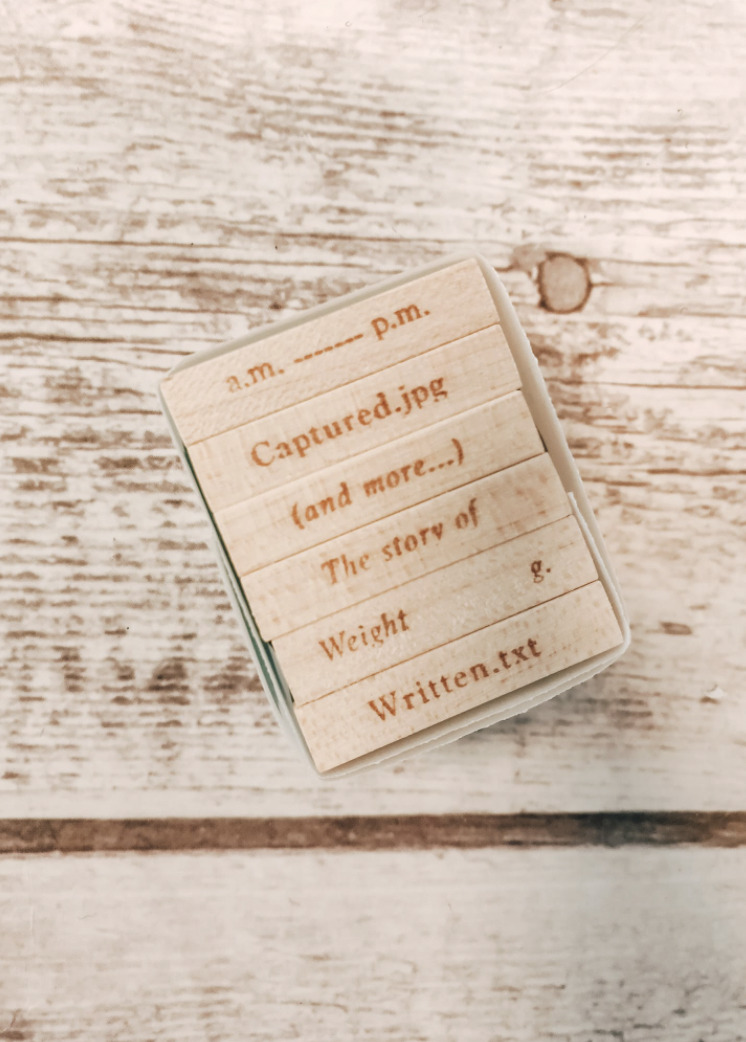 Phavourite.co - 9pt - 1/3 Set - AM PM - Tiny Text Stamps