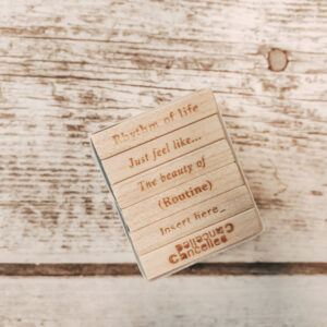 Phavourite.co – 9pt – 1/3 Set – Rhythm of Life – Tiny Text Stamps