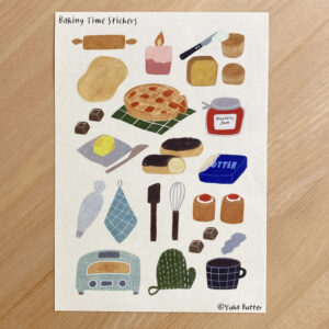 Yuka Butter - Baking Time - Washi Stickers