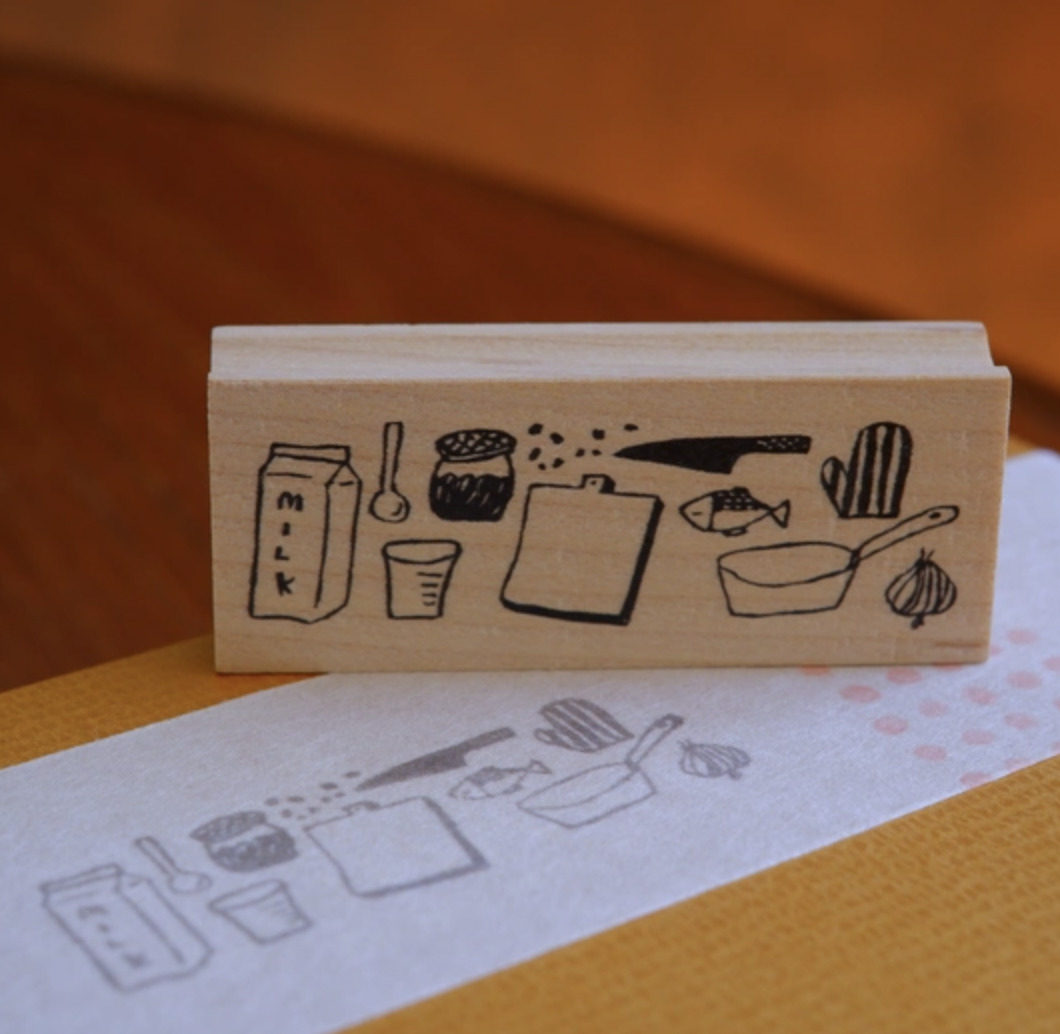Hankodori - Living Tools Food and Kitchen - Stamp