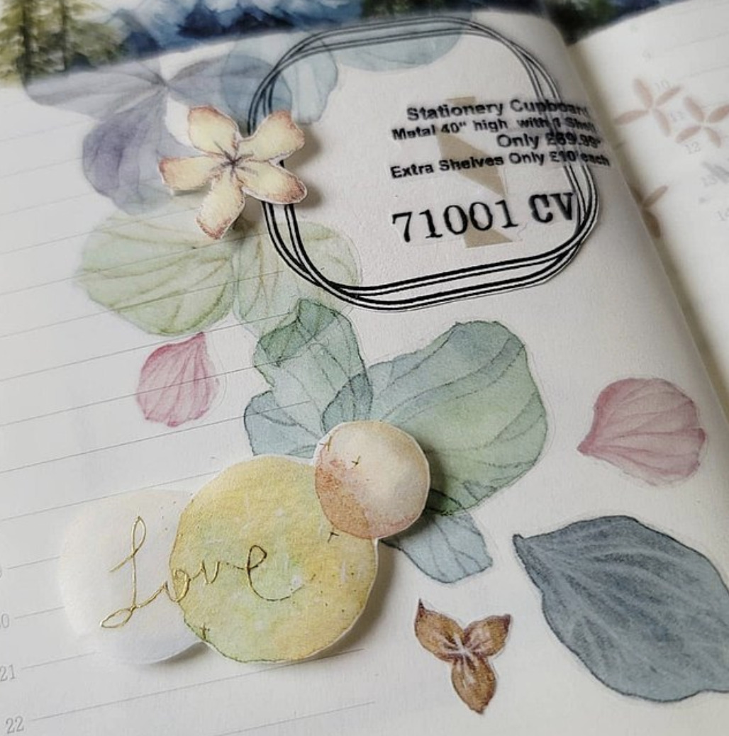 Fairy Maru - Flower Vol. 12 - Japanese Paper Tape