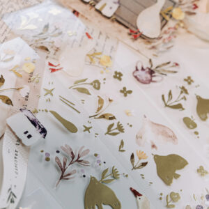 Meow Illustration - Woodland Story - Glossy PET Tape