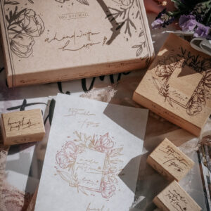 Meow Illustration - A Handwritten Letter - Stamp Set