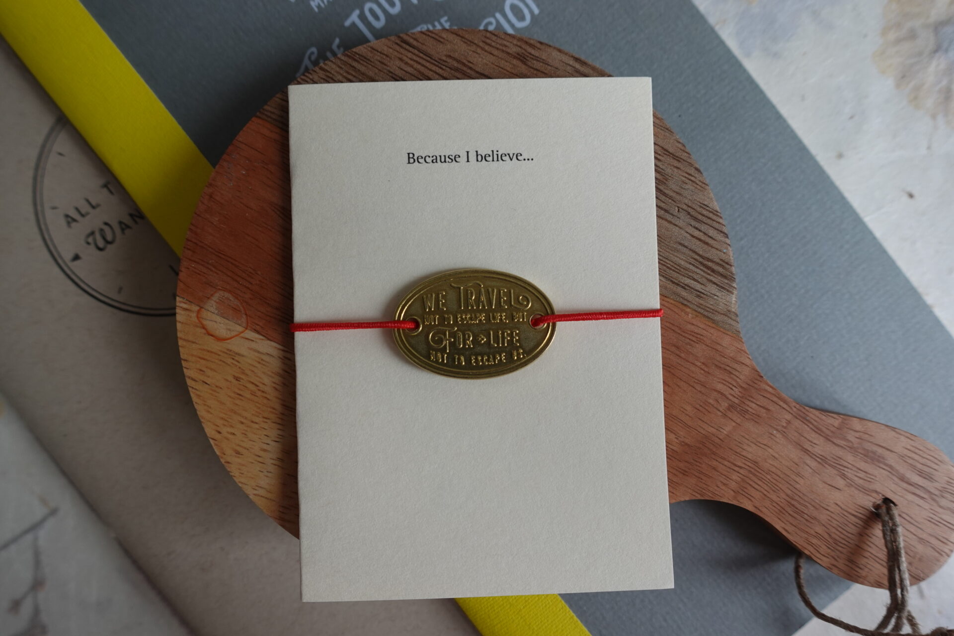 Baum-Kuchen - BK Travel for Life - Brass Charm