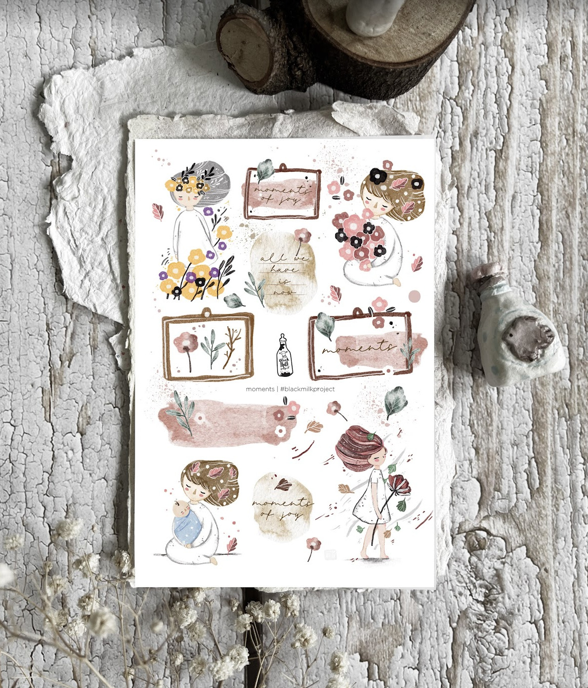 BlackMilk Project - Moments II - Sticker Sheet