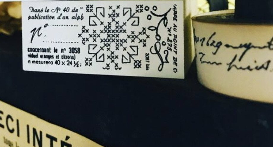 Lamp x Paperi Brocante - Original Stamp - Embroidery #5