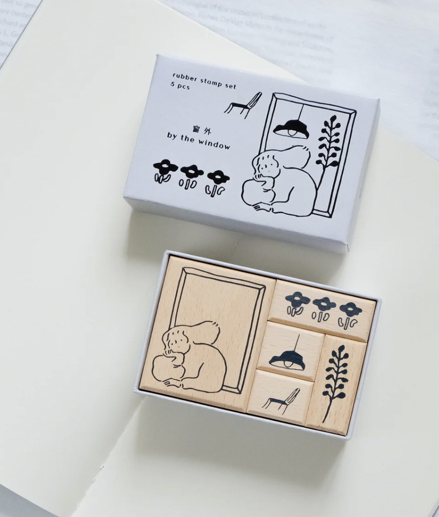 Dodolulu - By the Window - Stamp Set